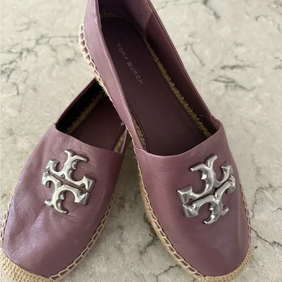 Tory Burch Mauve Elenor Espadrille Flats - Picture 6 of 7